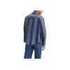 Levis Striped Loose Western Long Sleeve Shirt Men shirts Blue A1919-0040