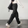SOFSIL Women's High-Waist Workwear Wide-Leg Cargo Pants
