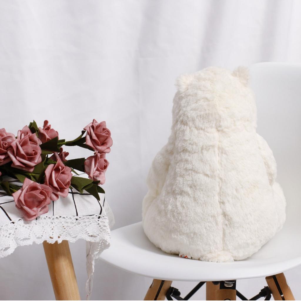 סימולציה של דוב קוטב צעצוע קטיפה דוב חמוד בובת כרית