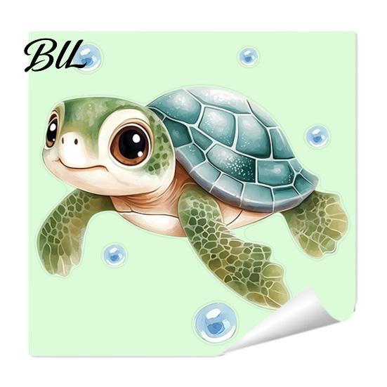 Toilet Sticker Glow in The Dark Seat Sea Turtle Whale Bathroom Wall Night Light Decal under Ocean for Tank Lid Accessories In