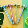 2Pcs Creative Hammer Shaped Gel Pen with Black Ink Funny Hammerhead Design Ballpoint Pen for Students Office,Smooth Writing Novelty Stress Relief
