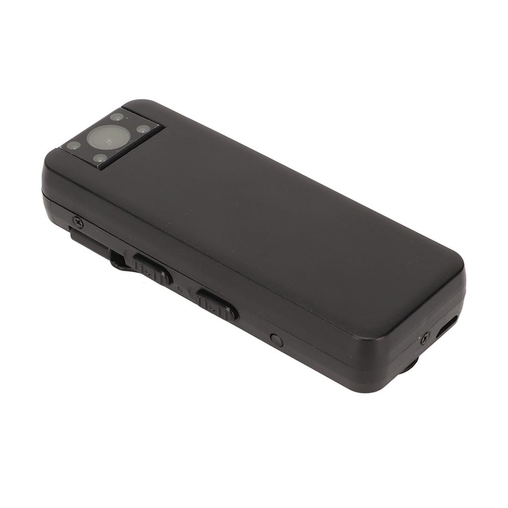 Mini Body Camera HD 1080P Night Vision Wearable Back Clip Portable Body Camera for Outdoor Car Bike