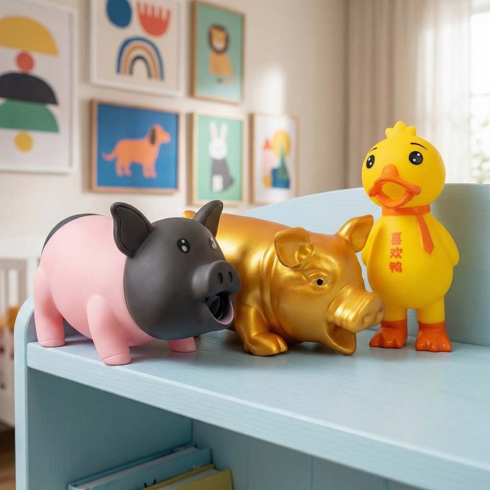 Big Fat Pig Fat Pig Squeeze Sound Toy Squeeze Function Squeak Vent Pig Pets Dog Toys  Sound Toy