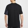 Football Casual Fashion Soft Comfortable Loose Short Sleeve T-Shirt Men Tops Black HJ3445-010