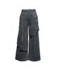 Jenteuluiseu Layered Denim Pants_Gray