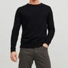 Men's Knitted Cotton Sweater with Round Neck JACK & JONES