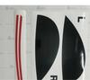 Headlight Double Eyelid Cute Sticker Modified Head Lamp Decal Trim Accessories