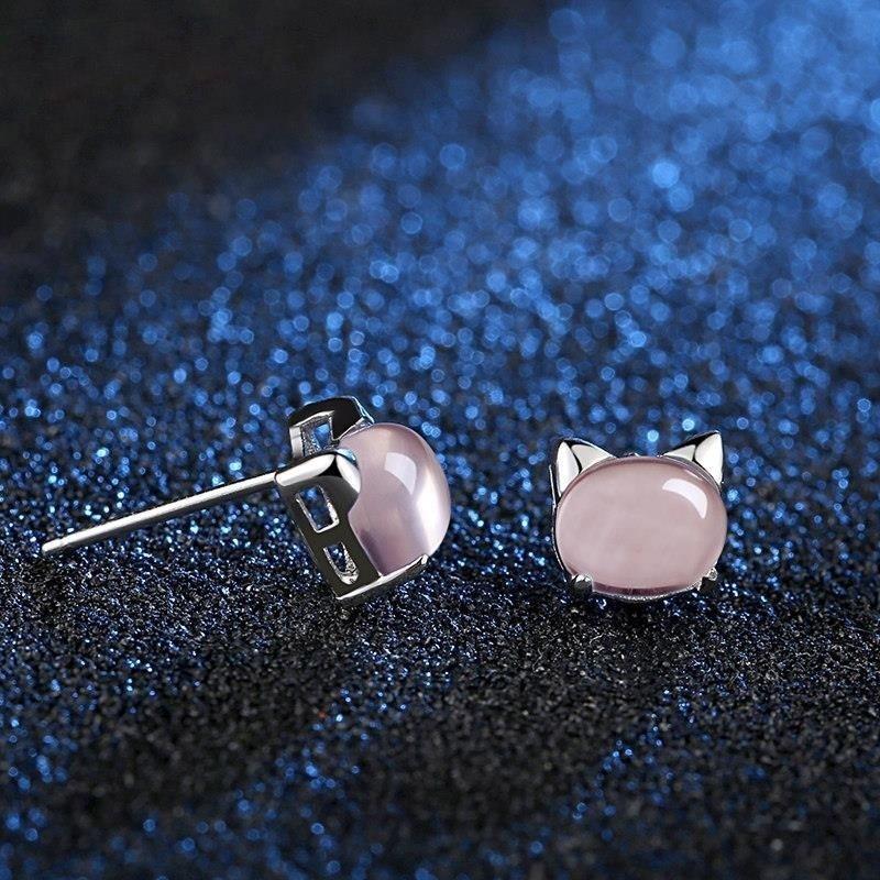 Cute Meow Cat Ears Earrings  Stud Earrings for Women