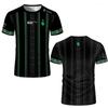 Team Falcons Trikot DOTA 2 Gaming Uniform Kleidung Naher Osten Spieler Kurzarm T-Shirt Herren Mode Esports T-Shirts