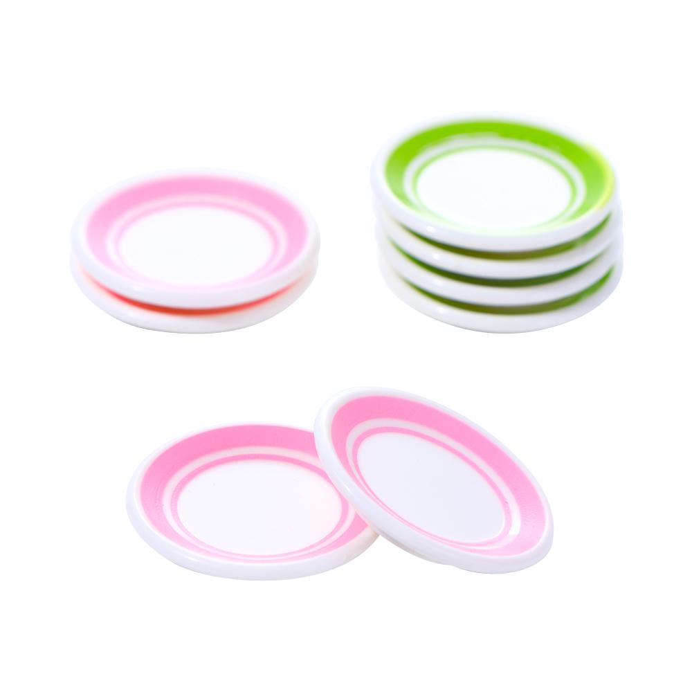 Tableware Pretend Play Toy Food Dishes Kitchen Toys Doll house Dinner Plates Photograph Props