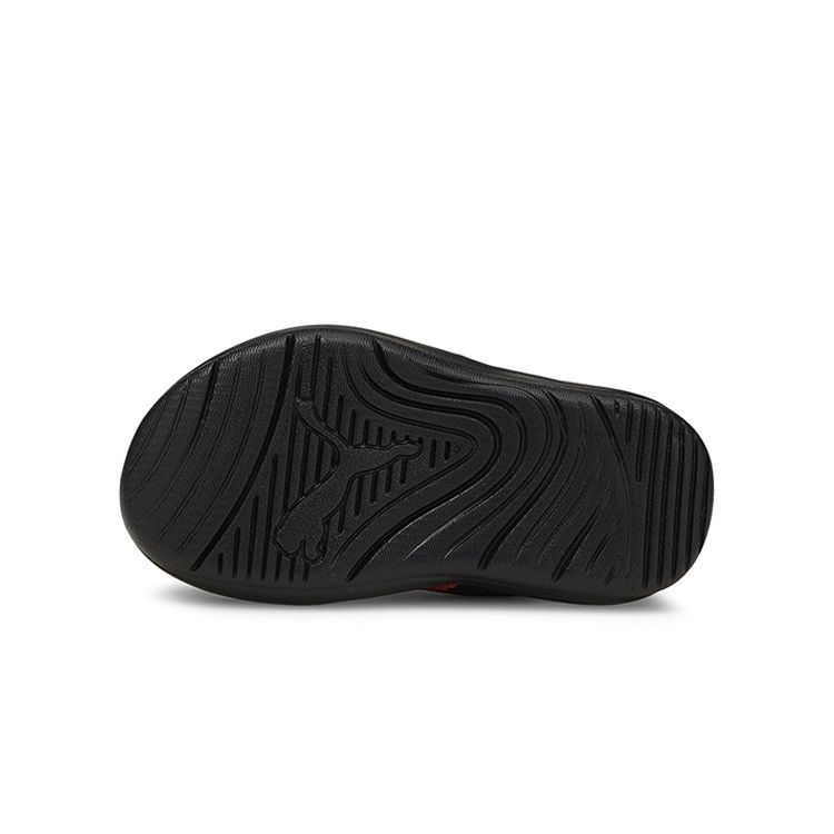 Puma Aquacat Velcro Closed Toe Flat Sports Walking Shoes Baby Shoes Black 372158-06