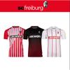 2026-2027 SC Freiburg Home Away Soccer Jersey Men Short Sleeve Team Sports Training Shirt