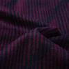 MONTAGUT Men's Luxury Striped Wool Blend Long-Sleeve Shirt