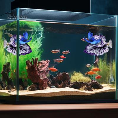 Betta-Fisch-Blattunterlage, Aquarium-Dekoration, Stressabbau, Privatsphäre verbessernd, realistisches Ruhebett, Hängematte, simuliert Lebensraum, leicht zu reinigen, hohe Simulation