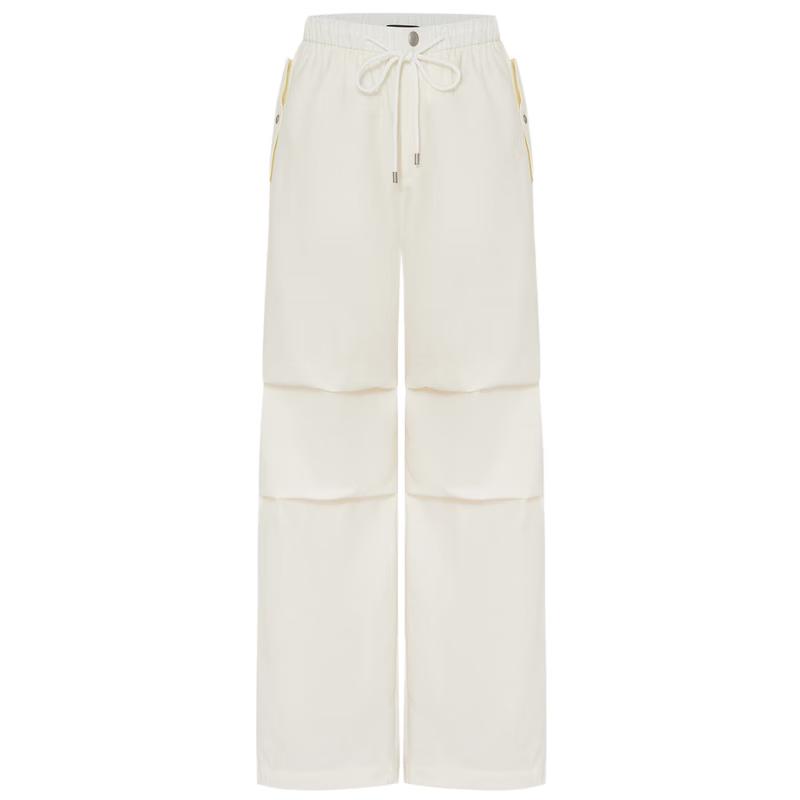 

MO&Co. Women s High-Waist Curved-Leg Cargo Pants S (160cm)