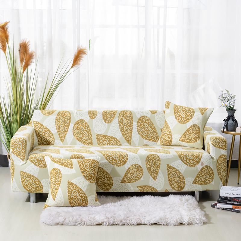 Elastic Sofa Cover Spandex Slipcovers Sofa Cover for Living Room Universal All-inclusive Sectional Couch Cover 1/2/3/4 seater