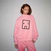 Trendy Loose-Fit High Neck Hoodie for Women - Spring/Autumn