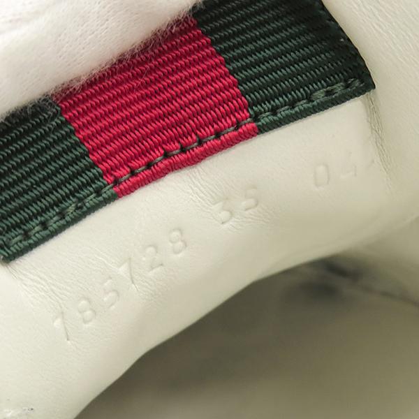Gucci 785728 Reweb Leather Sneakerssneakers Leather Array