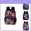 Mochila Kpop do Grupo Hunter Witch Com Poliéster Respirável Material Durável Para Estudantes