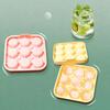 Rose Silicone Ice Cube Tray 9-Cavity Ice Mold for Whiskey & Cold Drinks Easy Release Non-Stick BPA-Free Mold for Chocolate Candy Jelly DIY Soap