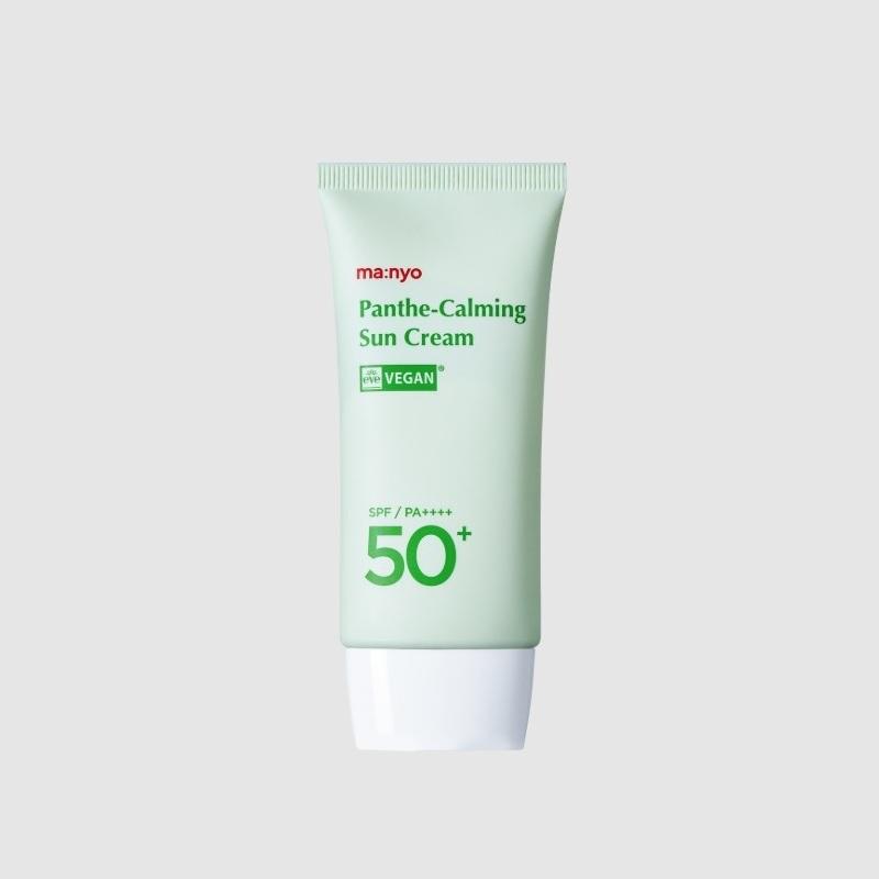 Manyo Pantecalming Vegan Sunscreen SPF50+ PA++++ Panthenol Soothing Daily Sun Cream 50mL