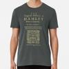 Shakespeare, Hamlet. Dark Clothes Version.  S To 5XL Made In the AU/USA T-Shirt