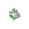1Pcs Jacket Jeans Craft Accessories Flower Embroidery Patch Iron On Elegant Patches For Clothes Bags DIY Embroidered Stickers