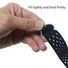 Verstellbares atmungsaktives Ersatzarmband Weiches Armband für Herzfrequenzmesser