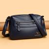 Ladies' Single-shoulder Small Crossbody Bag, Soft Leather Mom's Summer Large-capacity Mobile Phone Case