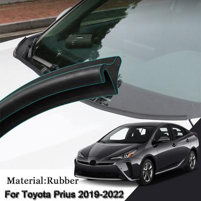 Car Hood Seal Strip Windshied Spoiler Filler Protect Edge Weatherstrip Strips Sticker Auto Accessories Fit For Toyota Prius 2019-2023