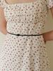 Leobeumimonseuteo Rose Leather Belt
