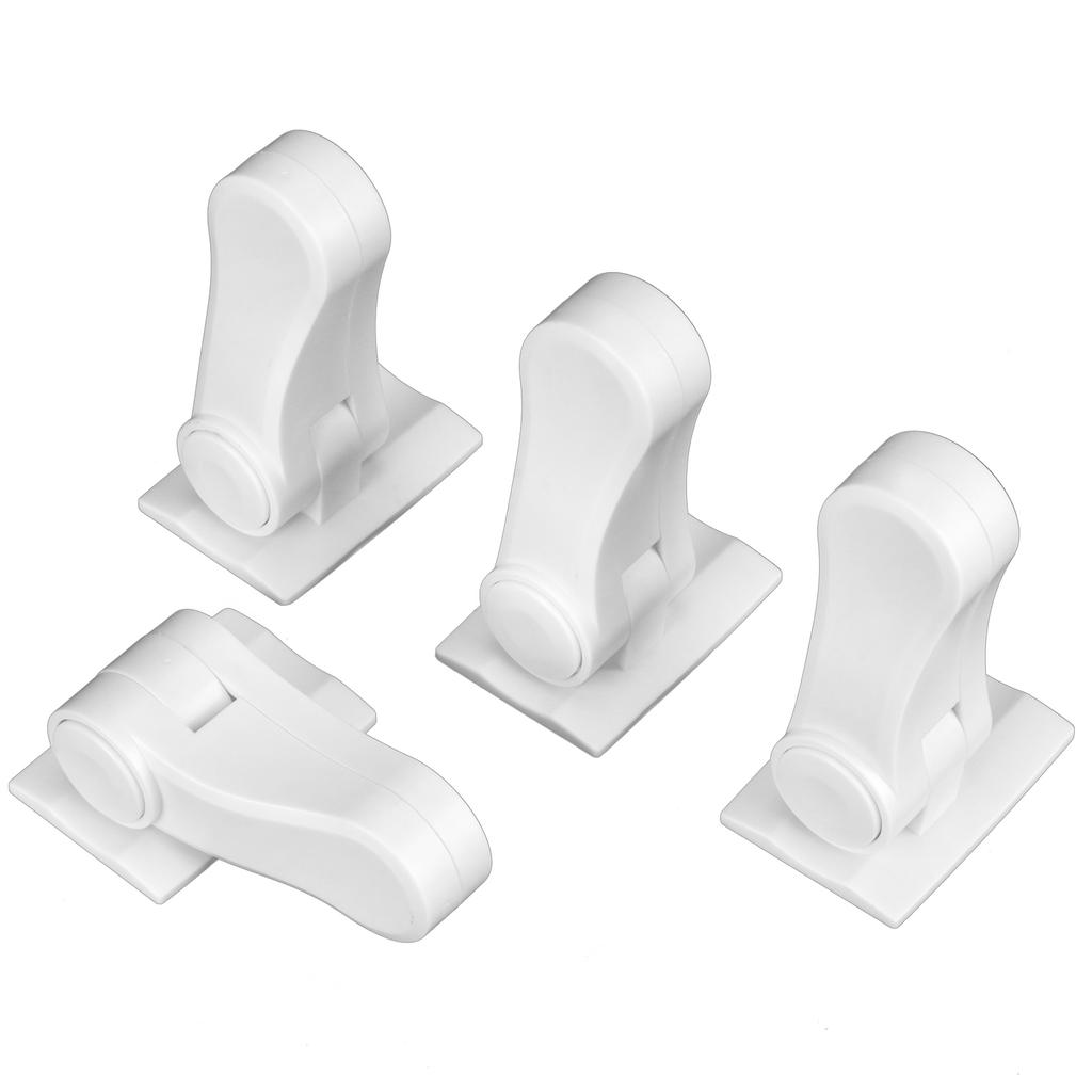 4Pcs Door Handle Child Safety Lock Baby Protector for Cabinet Wardrobe Drawer Window
