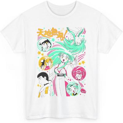 Anime Unisex Tenchi Muyo Ryoko Hakubi Merch Casual Short Sleeved T Shirt Unisex Tee