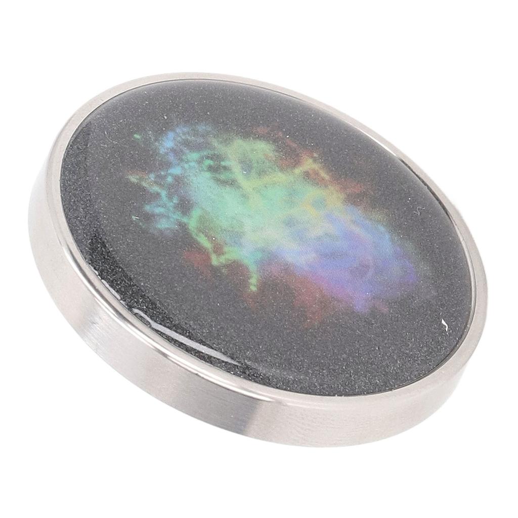 Skrivebordsroterende leketøy Fargerikt mønster rustfritt stål Stressavlastende dekompresjonsgyroskopleketøy #1