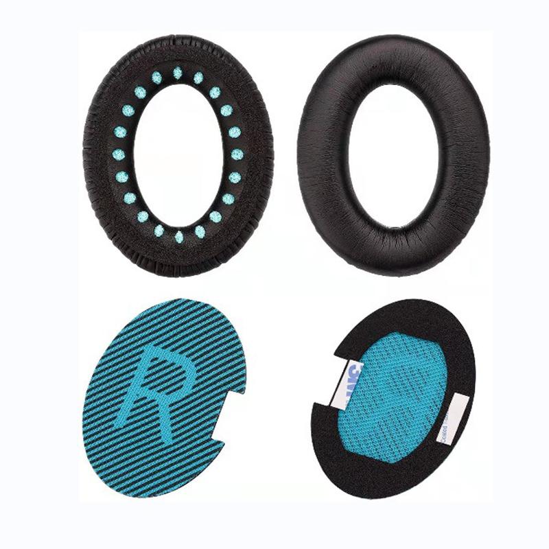 כריות אוזניים חלופיות עבור BOSE QuietComfort QC 2 15 25 35 qc35 ii כרית אוזן BOSE QC35 QC25 QC15 AE2 SoundTrue כרית אוזן לאוזניות
