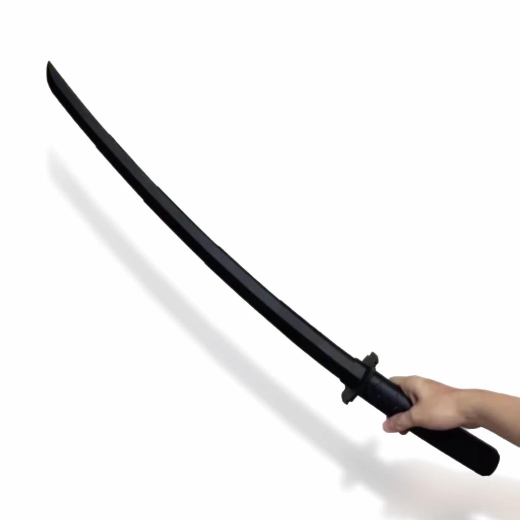 3D-gedrucktes Schwerkraft-Gerade-Raus Teleskop-Samurai-Stressabbau-Spielzeug Dehnbares Cosplay-Requisit Kreatives Falt-Katana Lustige Geschenke