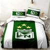 Atletico Nacional 3pc Set Perfect for Bedroom Use Comfortable Bedding Set Includes a Duvet Cover and Two Pillowcases Ideal Birthday or Christmas Gift