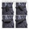 360 Degrees Rotatable Nylon Flashlight Torch Pouch Holder Bag Accessory for Hunting402#