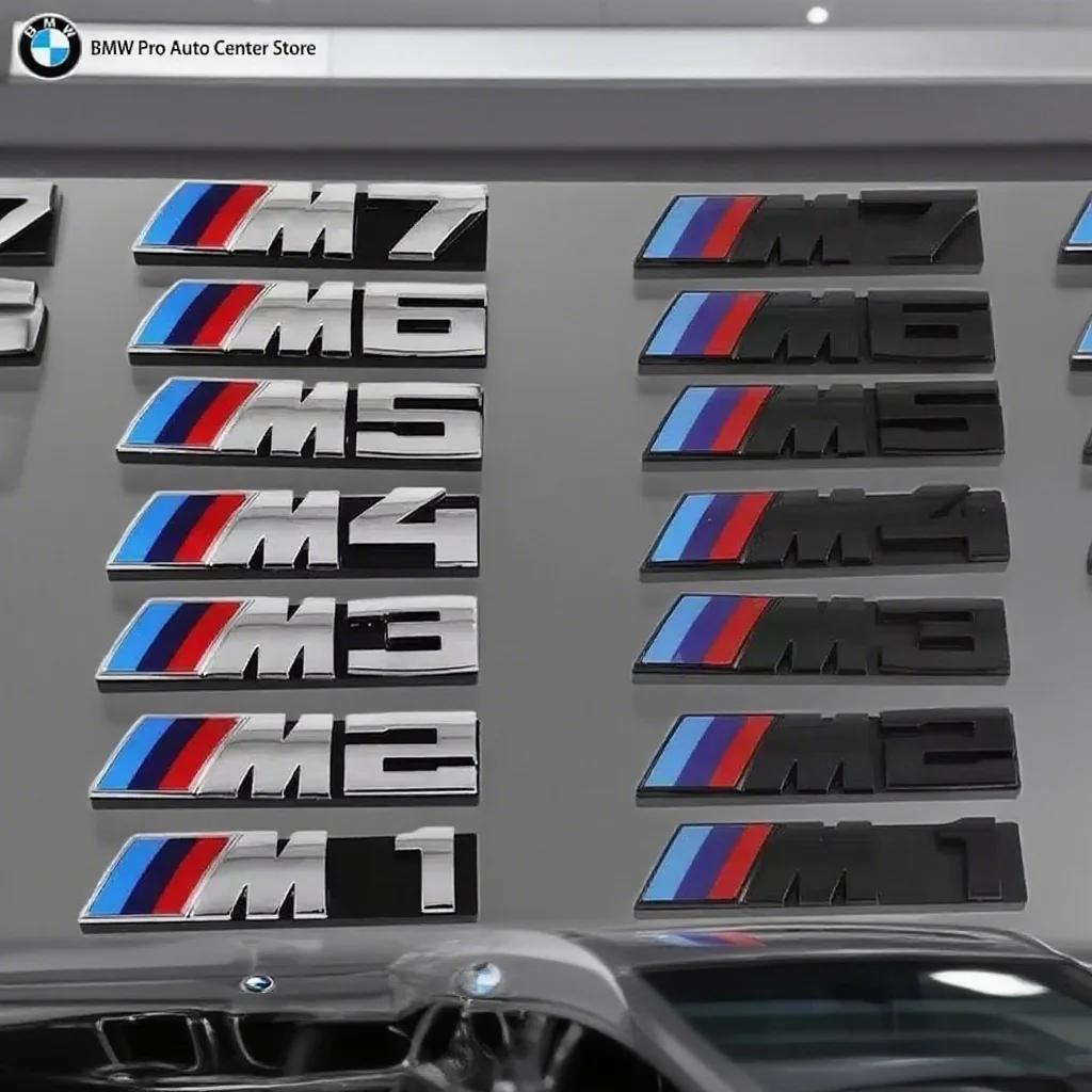 3D ABS Car Front Grille Badge Emblem Buckle For BMW M Logo M2 M3 M4 M5 M6 F48 G01 E84 E83 F39 F10 F30 Car Styling Accessories g1