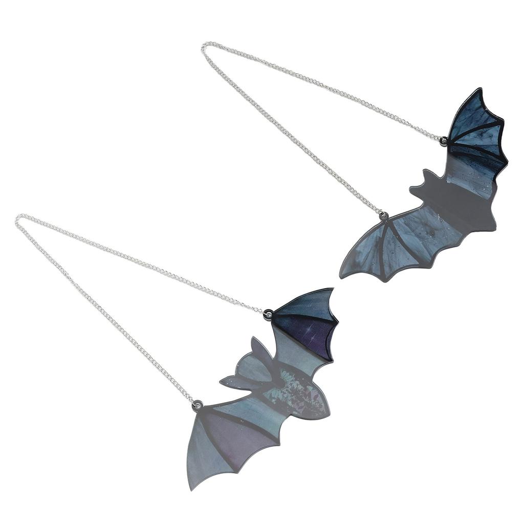 Netopýr Závěsná ozdoba Halloweenské netopýry Lapač slunce Ozdoba Hrozné zvíře Akrylové sklo Umění Nástěnná dekorace