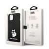 Karl Lagerfeld KLHMP14MSNCHBCK iPhone 14 Plus / 15 Plus 6.7" Hardcase Black/black Silicone Choupette MagSafe