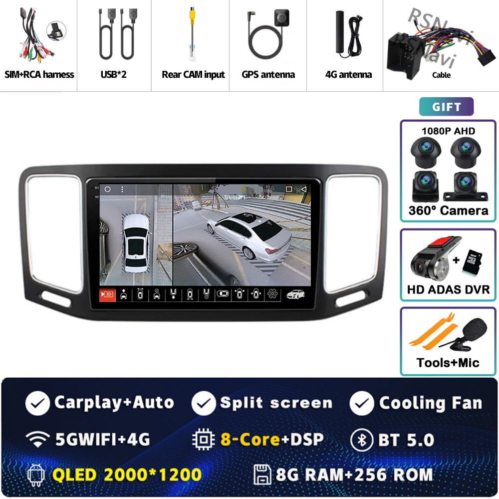 Android 14 Carplay Car Radio For Volkswagen VW Sharan 2012 - 2018 Multimedia Video Player Navigation GPS Stereo DVD Head Unit BT