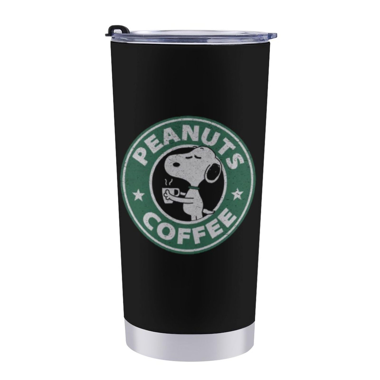 

Snoopy Coffee Магазин Удобных Товаров Нержавеющая Кафе Портативная Кружка Бутылка с Поддержанием Тепла или Вакуумная Автомобильная Милый Персонаж 600 мл Чашка, Кружка, Чашка, Тамблер, Сталь, чёрный