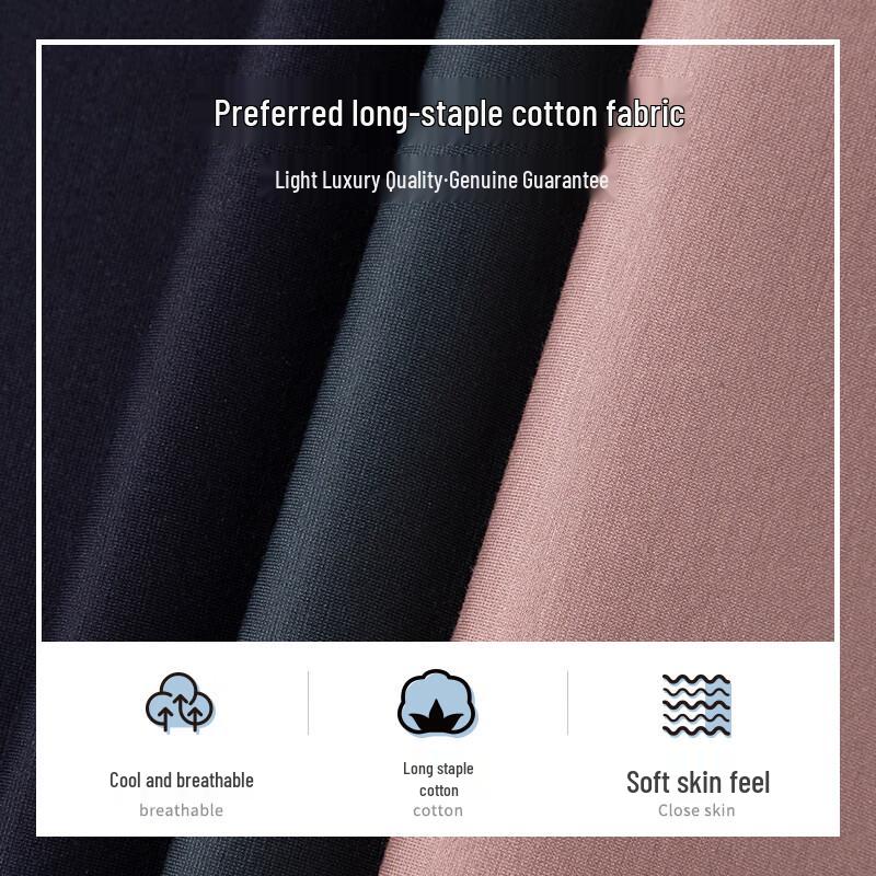 MONTAGUT Men's Summer Mercerized Cotton Polo Shirt
