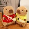 Cute and Cute, Wearing Clothes, Capybara Doll, Plush Toy, Small Capybara Doll, Accompanying Children To Soothe the Doll