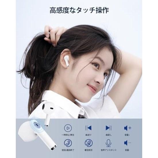 2026 Upgrade Version AOKIMI Wireless Earphones Bluetooth V12 Compact Lightweight Hi-Fi Up 36 Hours Playback Cordless ENC Noise Cancelling Automatic