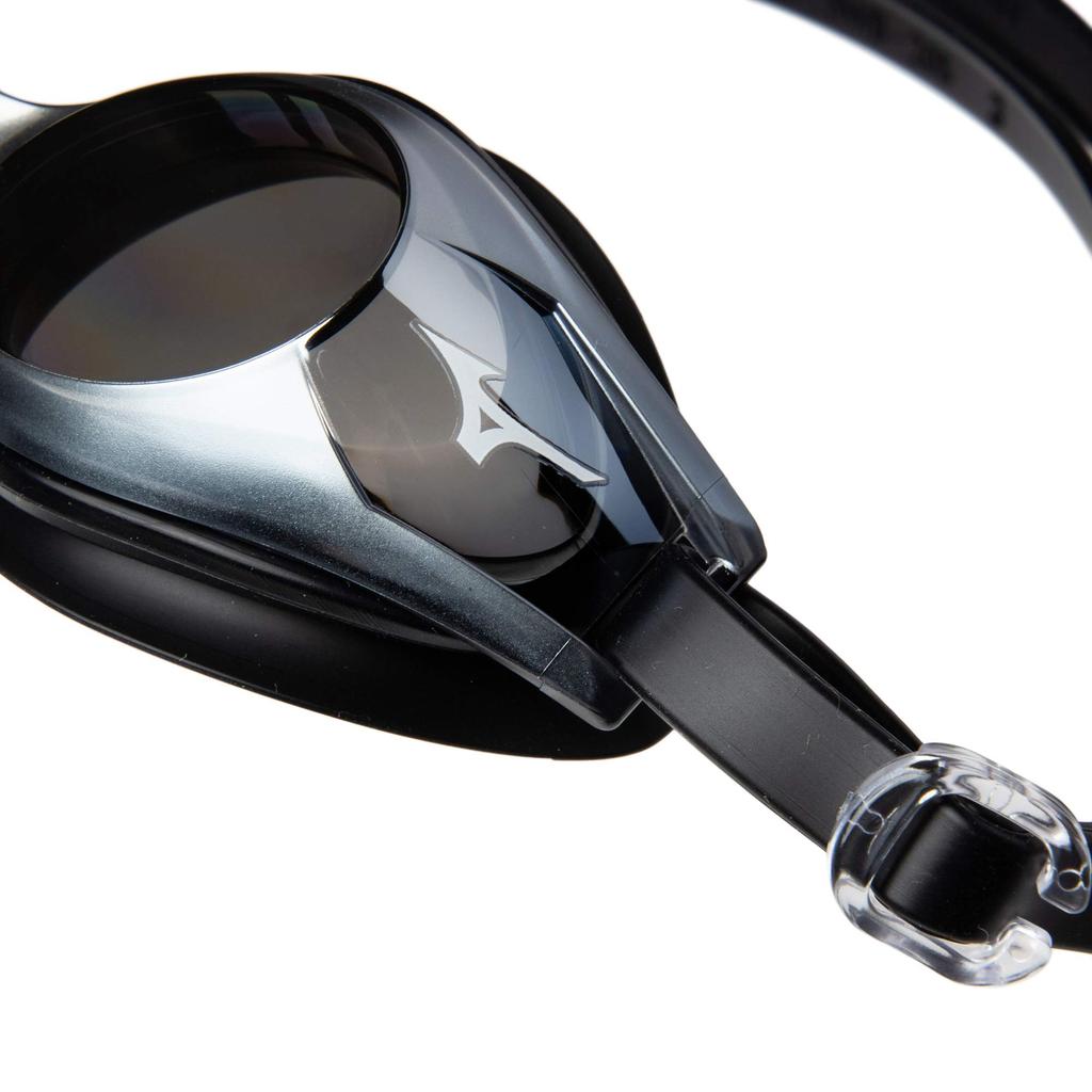 MIZUNO Swim Cushion Smoke x Silver Mirror Goggles, Type, N3JE601109,