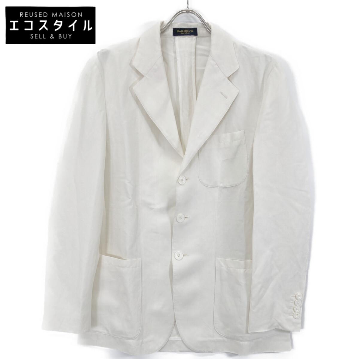 

RRL Ivory linen x silk tailored jacket Jacket 38R IvoryUsed