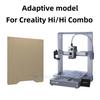 For Creality Hi 265*280mm Build Plate PEI PET High Adhesion Double-Sided Printing Plate for Creality Hi Combo 3D Printer Parts