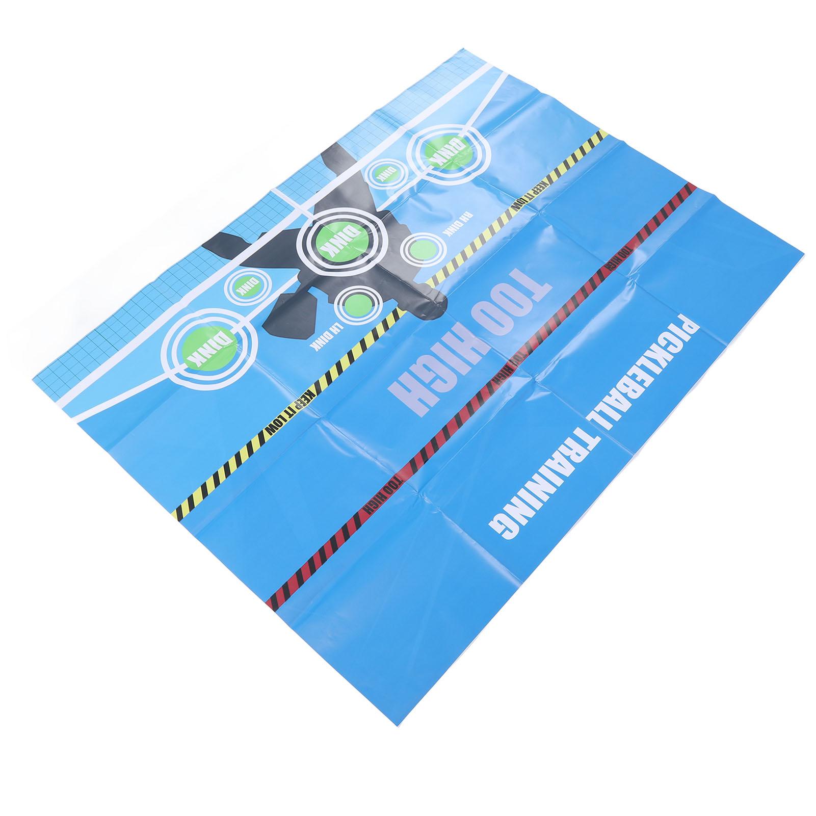 

Pickleball Training Pad Improve Hitting Accuracy Waterproof Reusable Multipurpose Pickleball Rebounder Training Aid